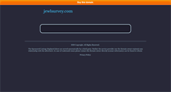 Desktop Screenshot of jewlsurvey.com